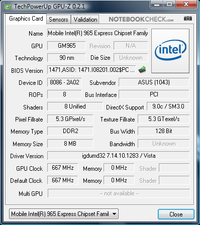 Acer Graphics Media Accelerator X3100 Driver