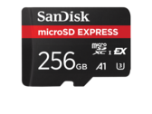 O primeiro cartão microSD Express da Sandisk. (Imagem: Sandisk)