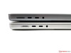 MacBook Pro 16 2021 (inferior) vs. MacBook Pro 14 2021 (superior)
