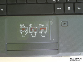 Touchpad do Acer Aspire 5536G