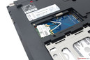Um SSD mSATA pode ser colocado adicionalmente ao disco rígido