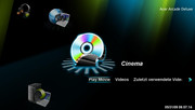 Além do Acer Arcade Deluxe Software para a reprodução de filmes, muitos outros programas estão pré instalados.