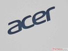 O logotipo da Acer na traseira...