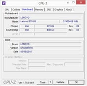 System info: CPU-Z Motherboard