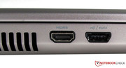 Interfaces combo HDMI e eSATA/USB 2.0