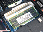 O chip individual de RAM possui 4GB de memória.
