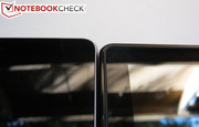 Embora mais fino, o Nexus 7 é também quase 19 mm mais alto que o tablet da Amazon