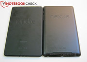 O design geral do Nexus 7 é mais atraente, e também ligeiramente menos robusto