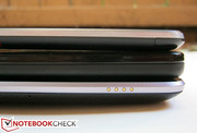 O perímetro cromado do Nexus 7 na realidade é de plástico comparado com o perímetro de metal do One X