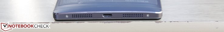 Bottom: Micro-USB port