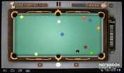 Pool Master Pro no modo tela completa.
