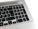 O aparelho de 15,6-polegadas tem espaço para um teclado numérico.