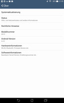O Asus Memo Pad HD 7 ME176C funciona com Android 4.4.2.