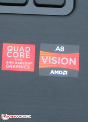 A tecnologia da AMD funciona no interior.