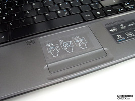 Touch pad do Acer Aspire 4810T