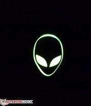 O logotipo do Alienígena...