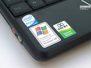 Como quase todos os concorrentes de netbooks, o Eee 1000H está equipado com um CPU Atom da Intel.