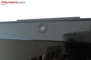 Um webcam (2,0 megapixels) naturalmente também está disponível.