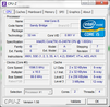 Informação do sistema CPUZ CPU