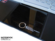 O touchpad tem dois modos de operação.
