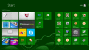 Um destaque para o novo Windows 8: Uma tela táctil.