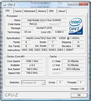Informação de Sistema CPUZ CPU