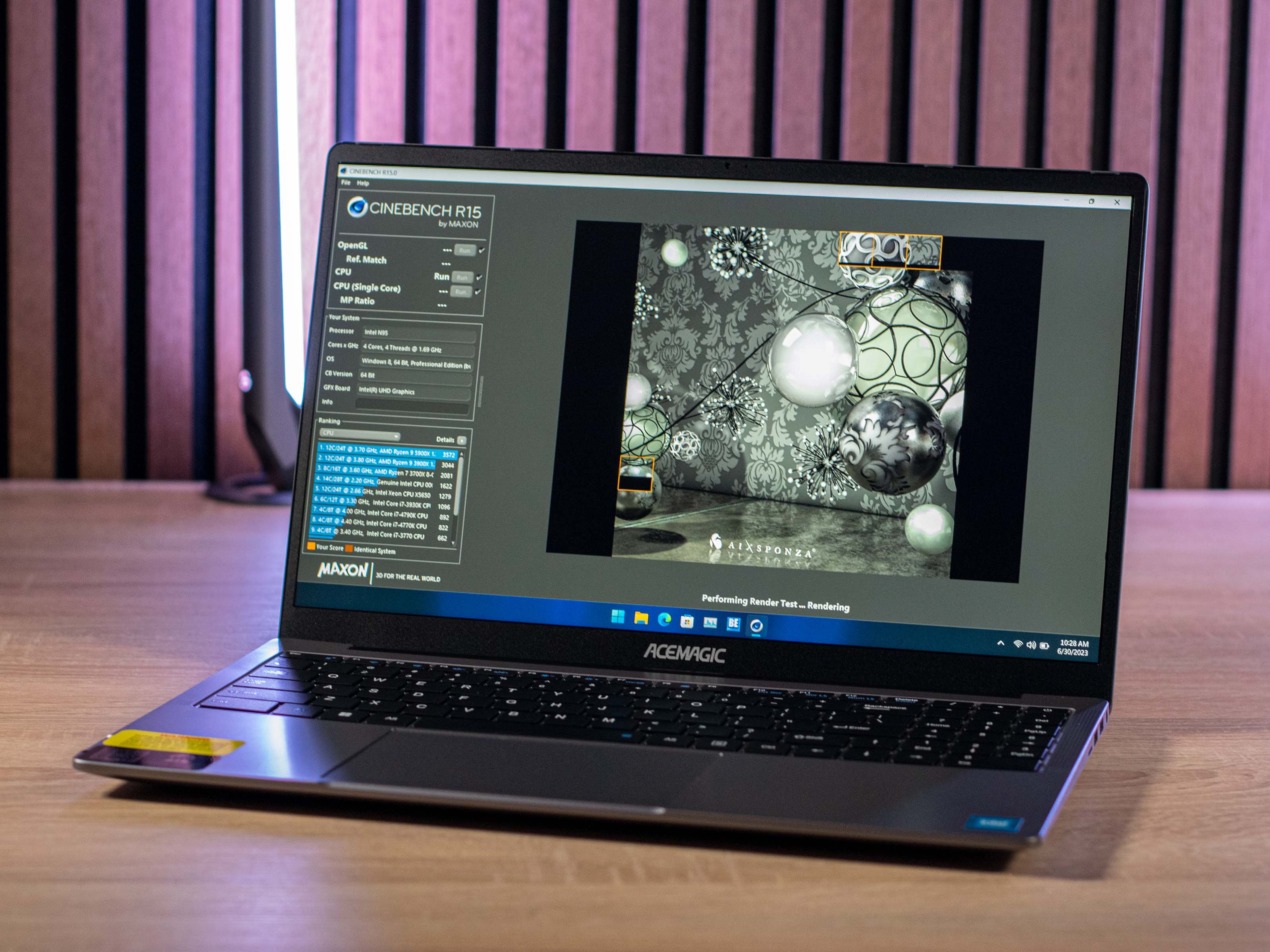 Análise do laptop ACEMAGIC Ace AX15: Um laptop de escritório