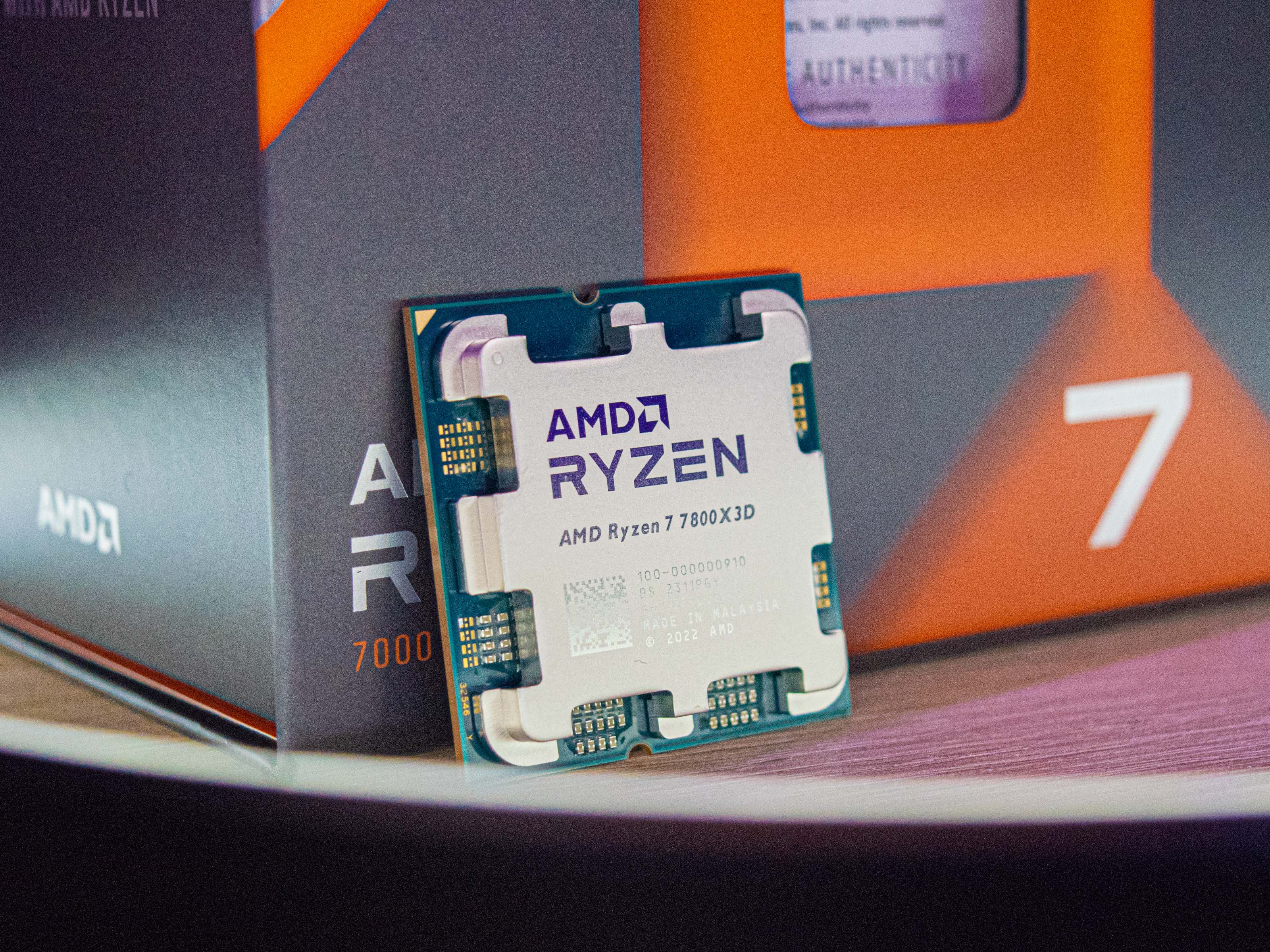 Análise da CPU para desktop AMD Ryzen 7 7800X3D: Mais rápido