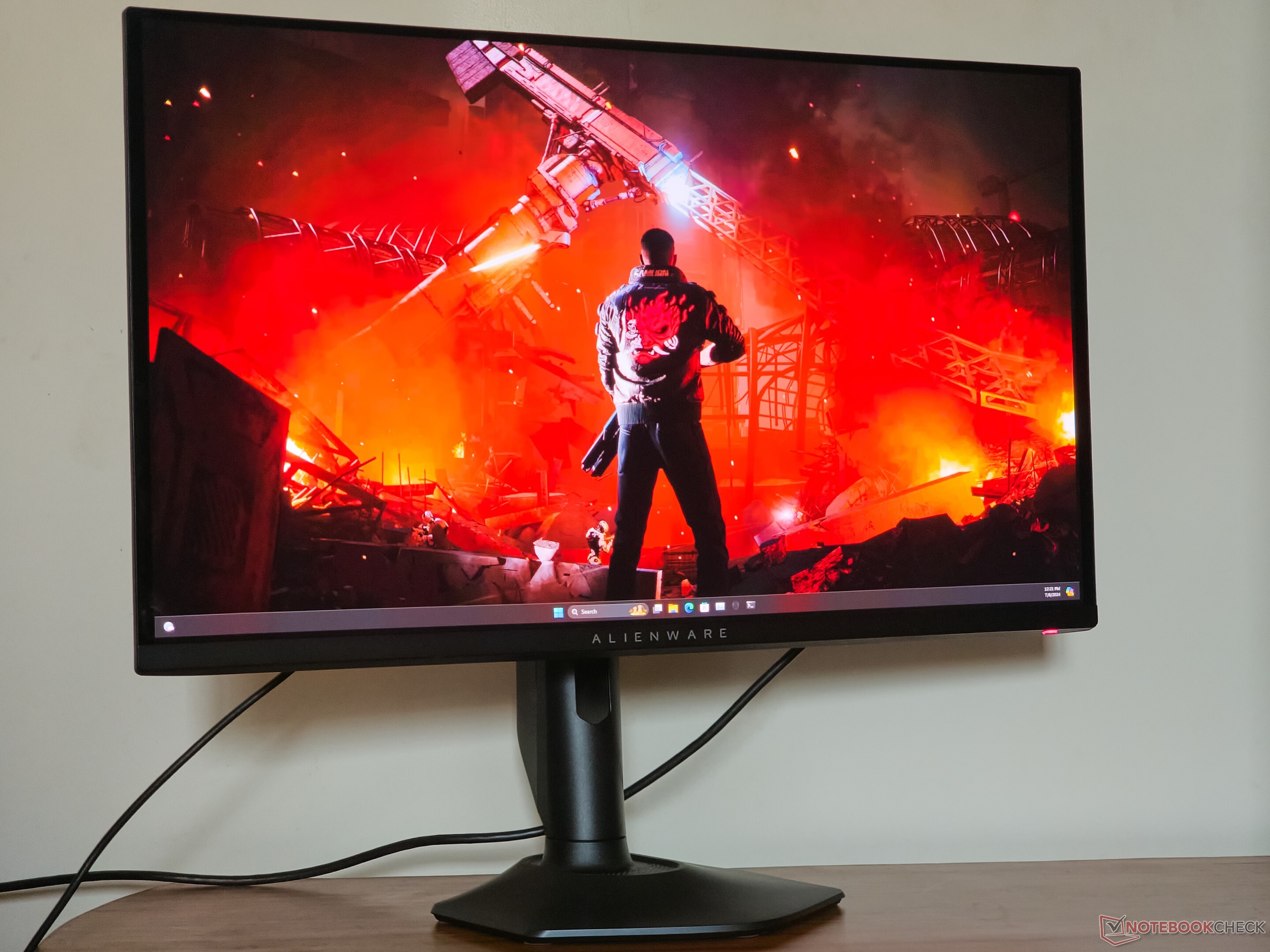 Análise do monitor para jogos Alienware AW2725DF QD-OLED: A