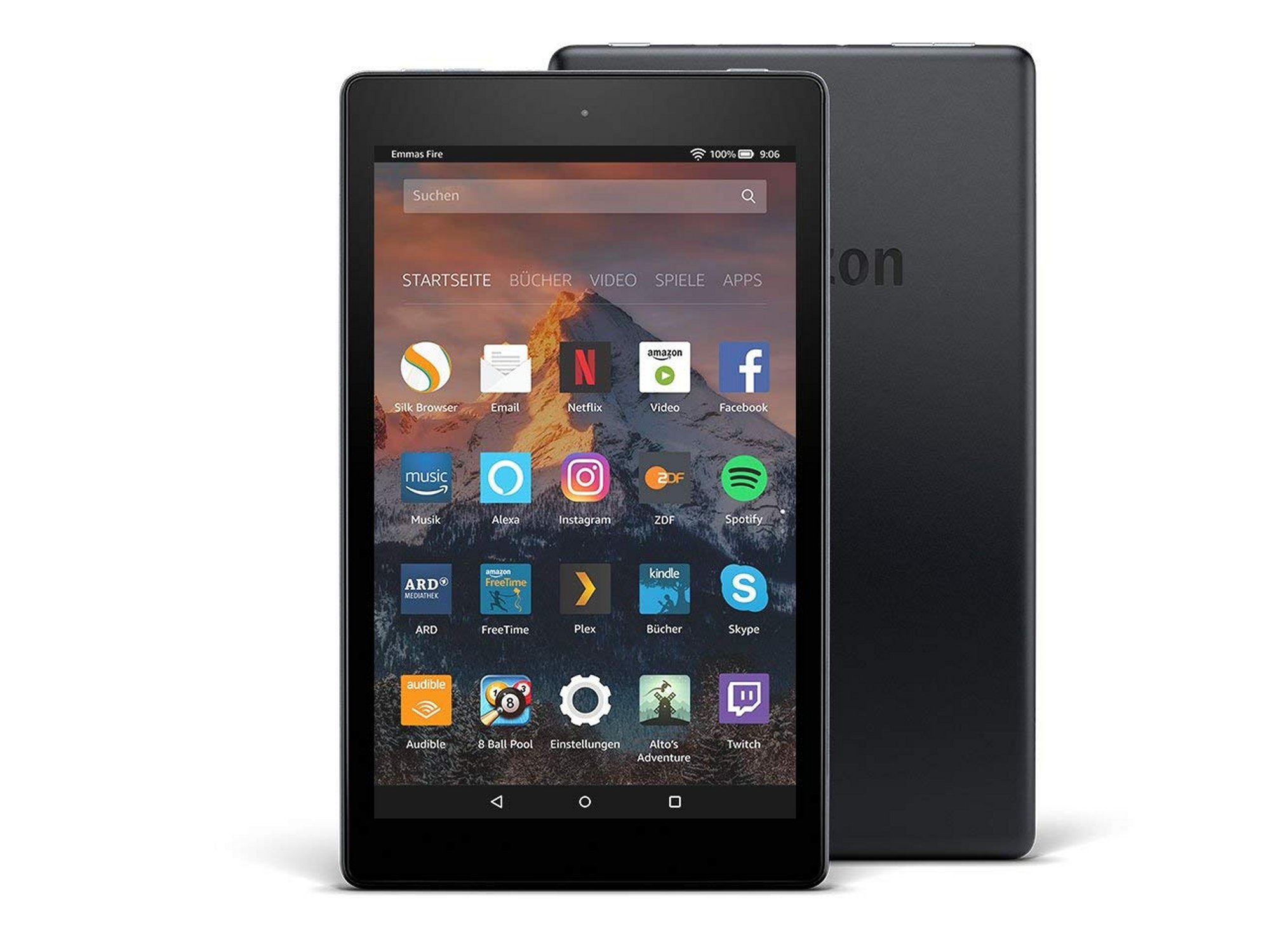 Tablet Da Amazon Breve Análise do Tablet Amazon Fire HD 8 (2018) - Notebookcheck.info