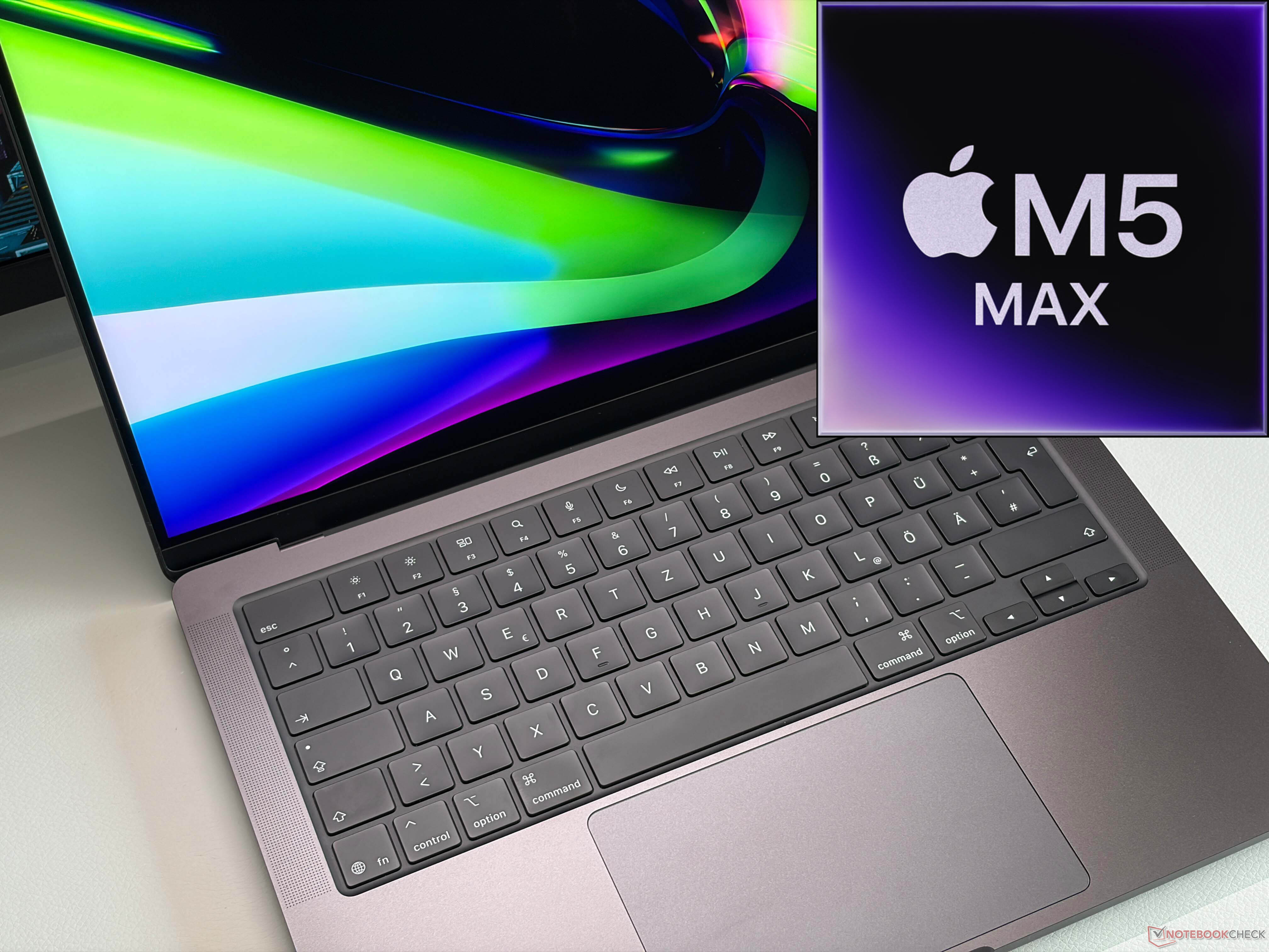 Appleo MacBook Pro 14 da Apple não consegue lidar com o M5 Max