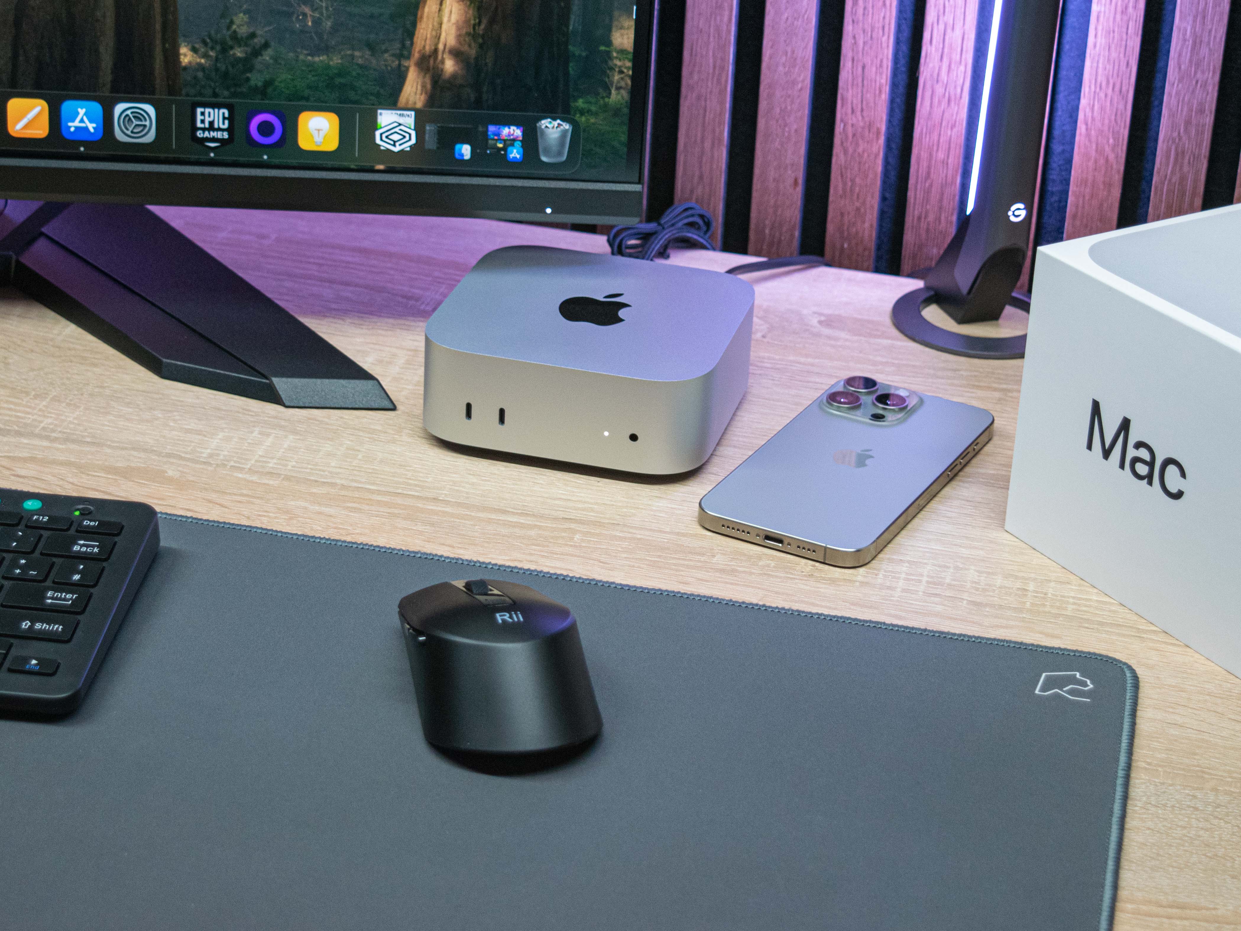Apple Mac mini m4Pro 64gbメモリ Mac mini、M4 Proチップ、14コアCPU、20コアGPU、64GBのメモリ、1TBの