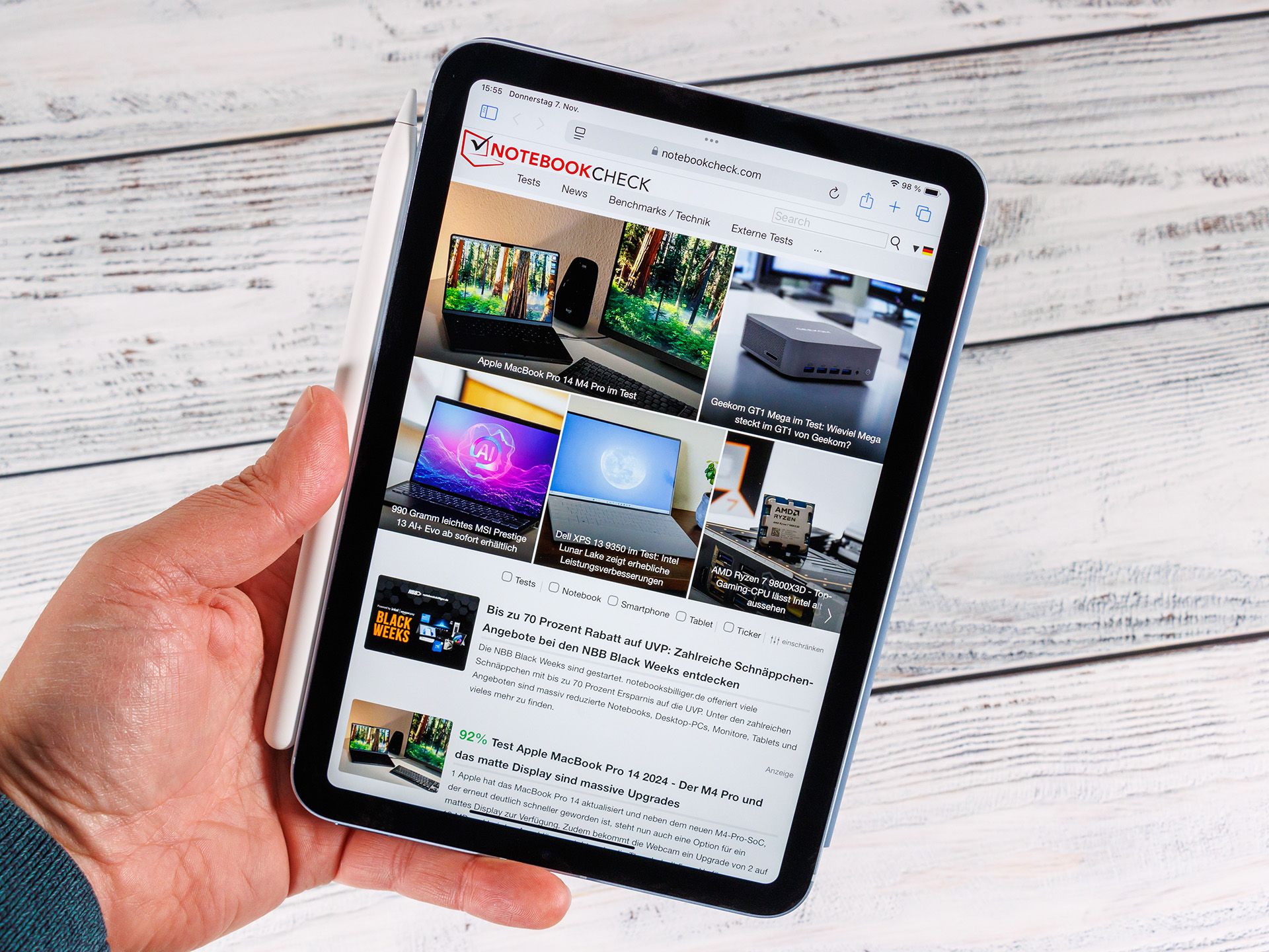 Apple avaliação do iPad mini 7 (2024): Este tablet compacto