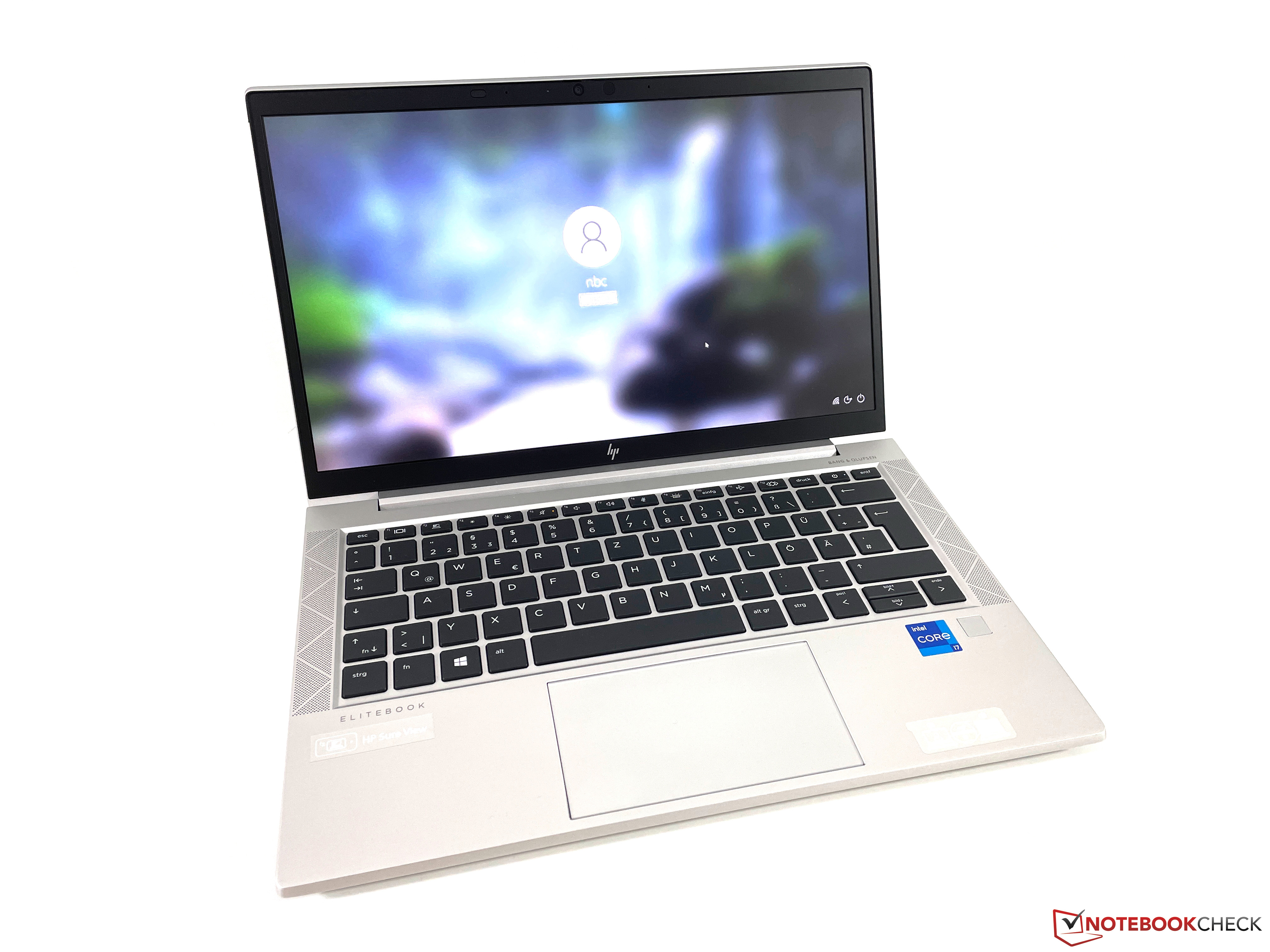 HP EliteBook 830 G8 laptop comercial em revisão: O painel SureView