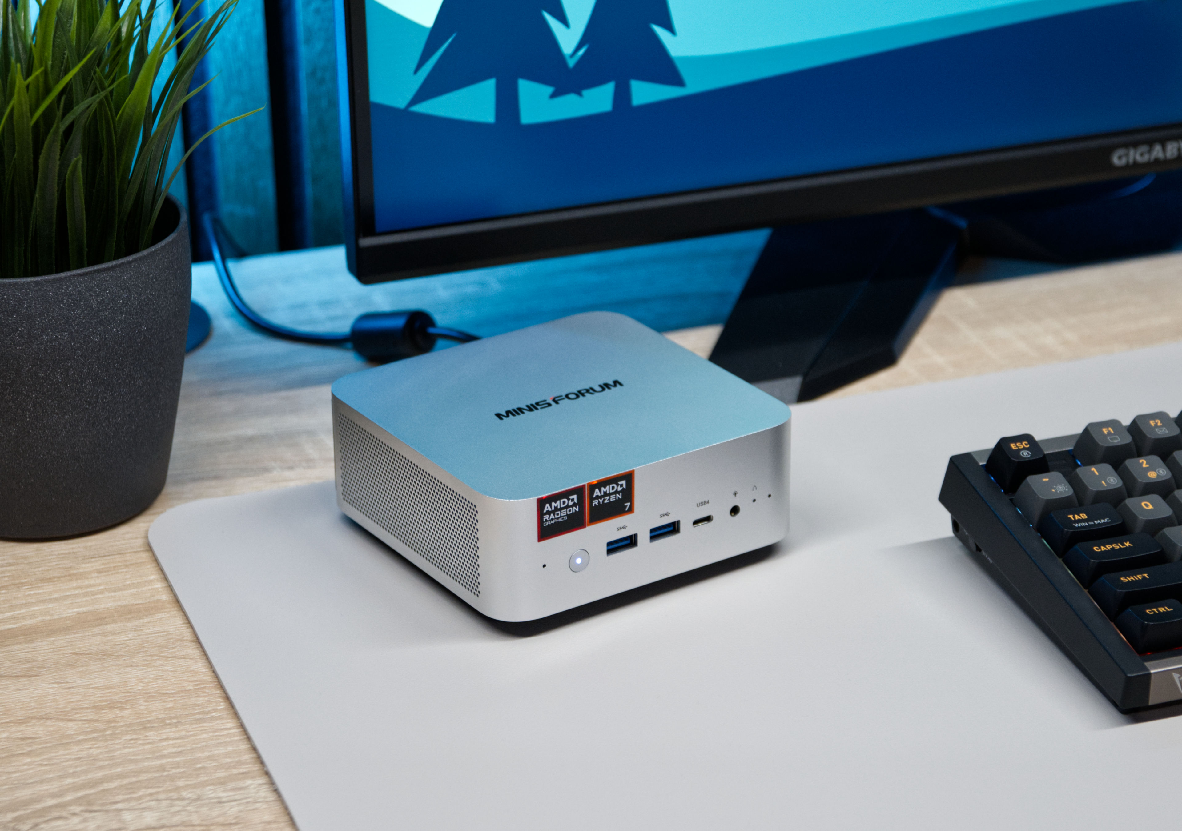 Minisforum AI X1 começa de forma econômica: Análise do mini PC com