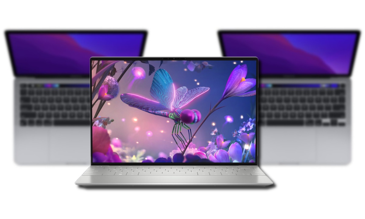 Dell XPS 13 Plus com thrashes i7-1280P Apple MacBook Pro 13 com M1