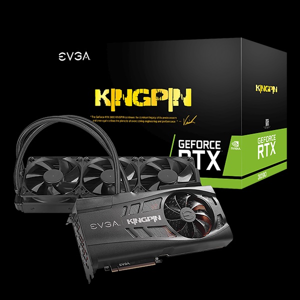 EVGA GeForce RTX 3090 KINGPIN Hybrid & KINGPIN Hydro Copper
