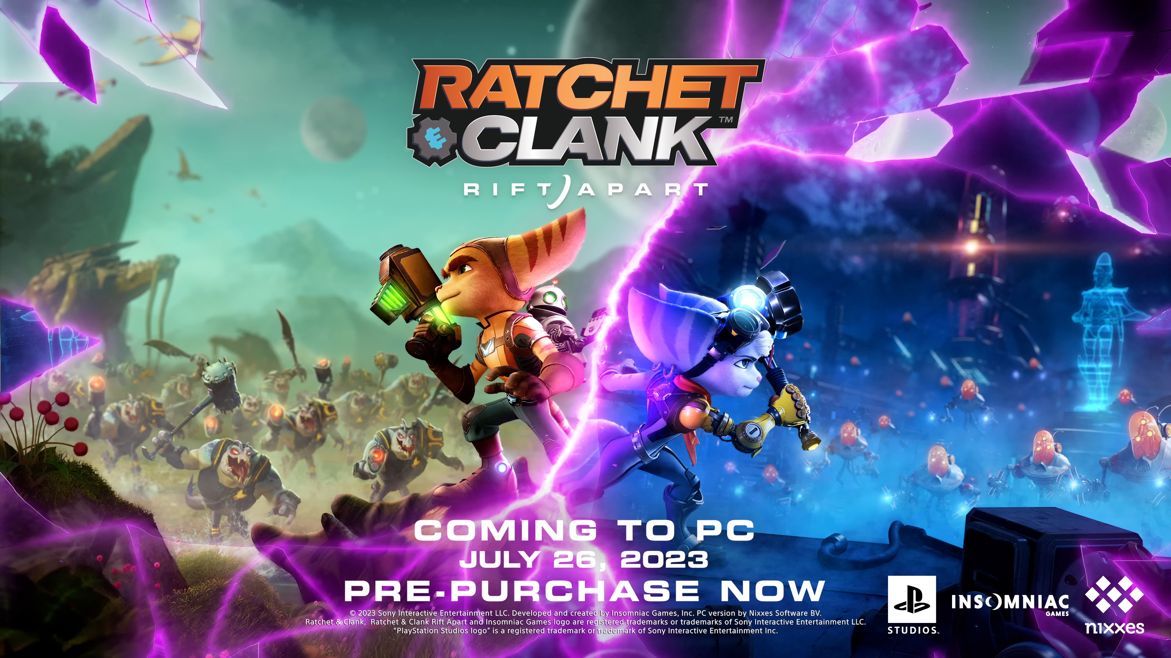 Ratchet & Clank: Rift Apart é o mais novo jogo da Sony a chegar ao PC 