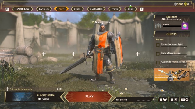 Título multiplayer online grátis Warlander atinge Steam -   News