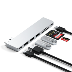 O Satechi Pro Hub Slim. (Fonte da imagem: Satechi)
