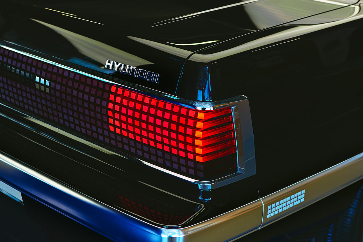 Hyundai reimagina seu clássico Grandeur dos anos 80 com uma série EV ...
