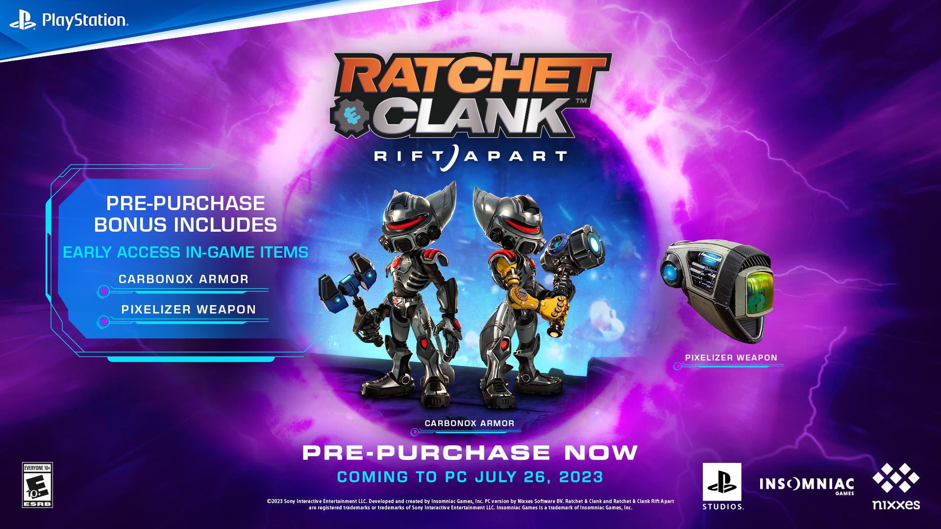 Ratchet & Clank: Rift Apart será lançado para PC em 26 de julho via ...