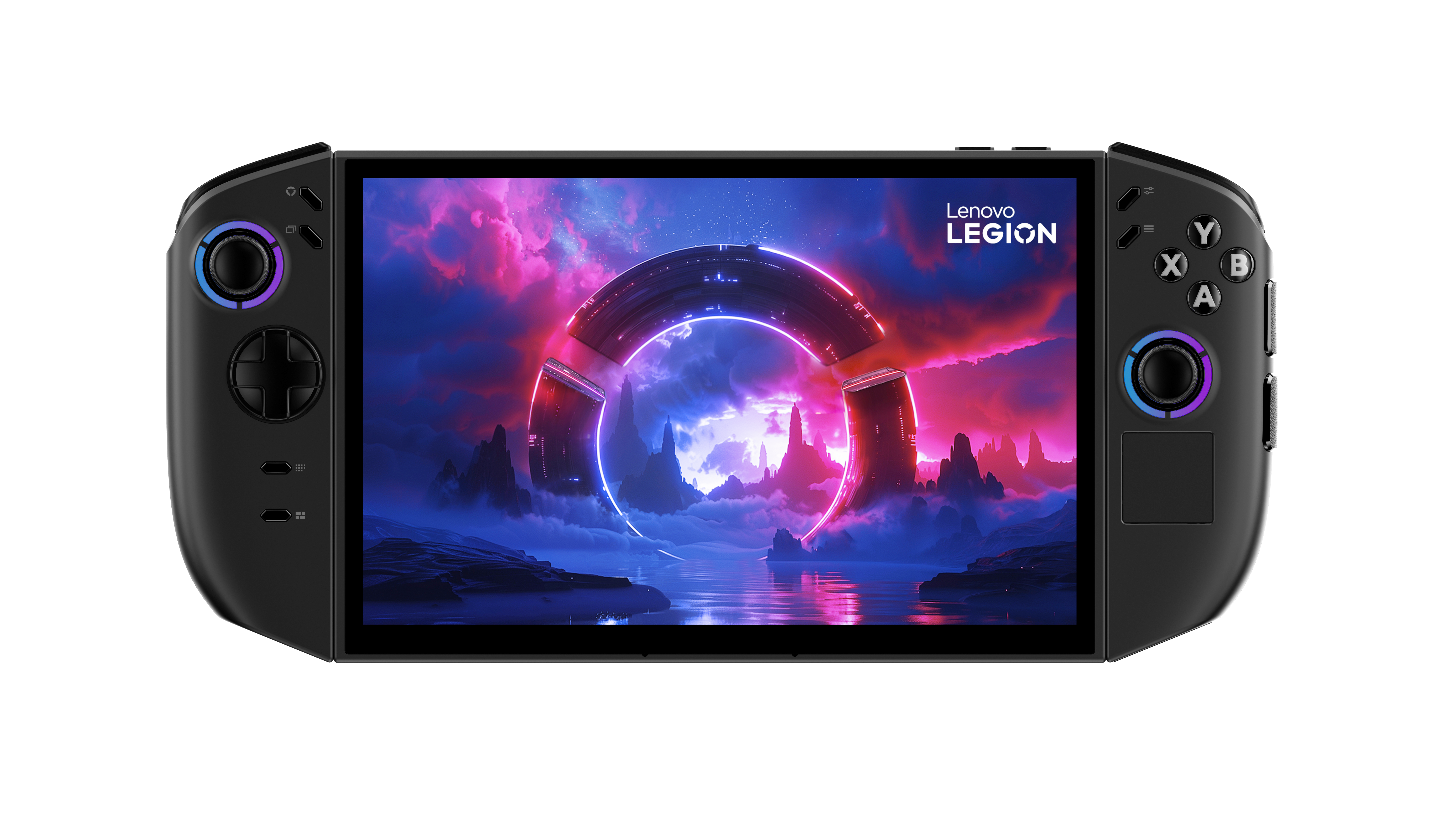 Protótipo do Lenovo Legion Go 2 mostrado com tela OLED e AMD Ryzen