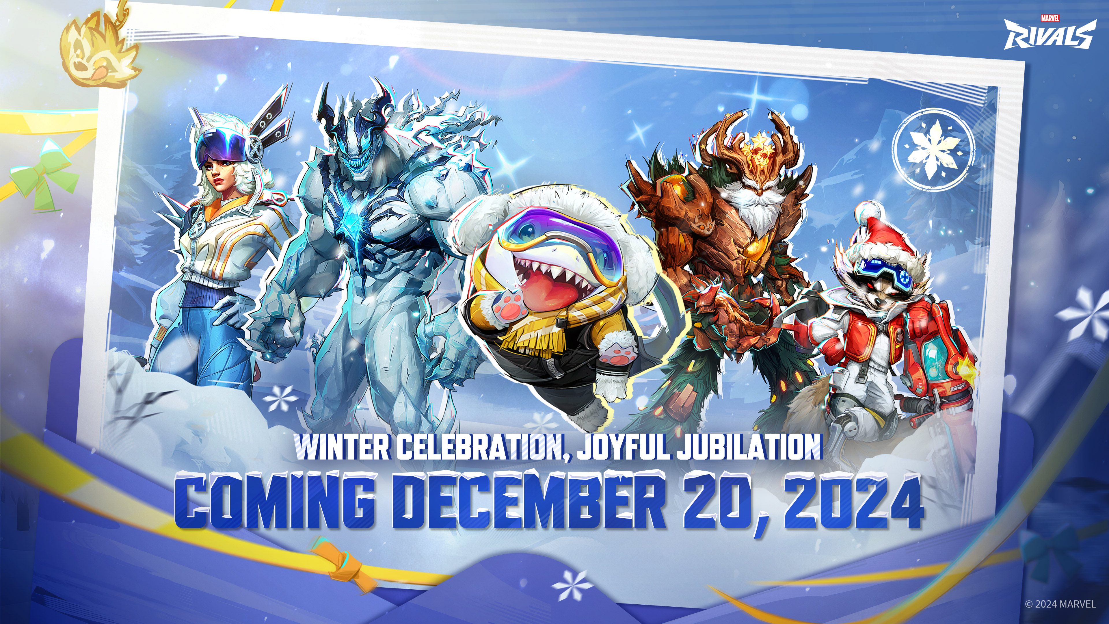 Atualização do Marvel Rivals Winter Celebration anunciada com 5