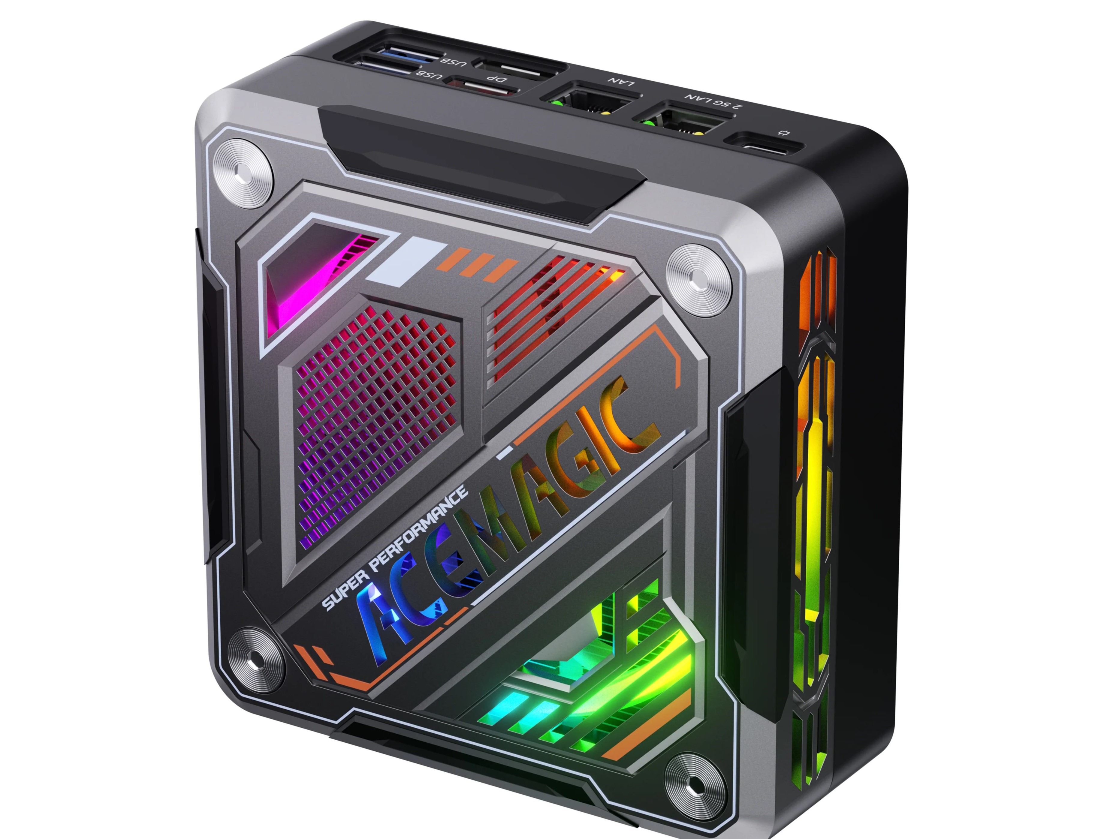 Acemagic AM18: Mini PC potente com USB-C, conexão de rede rápida e