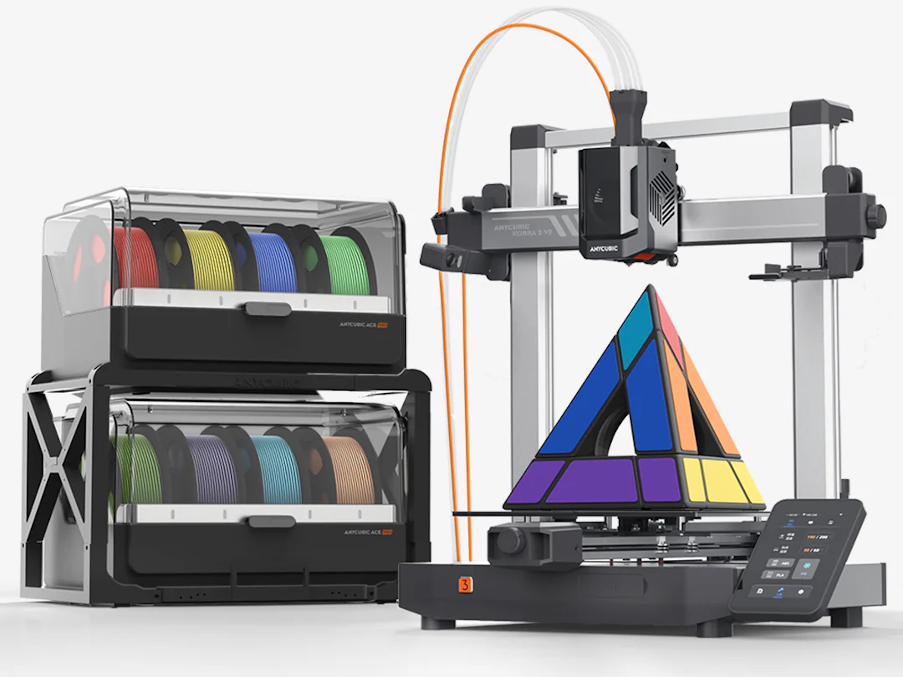 Kobra 3 V2 Combo: Impressora 3D multicolorida com câmera ganha