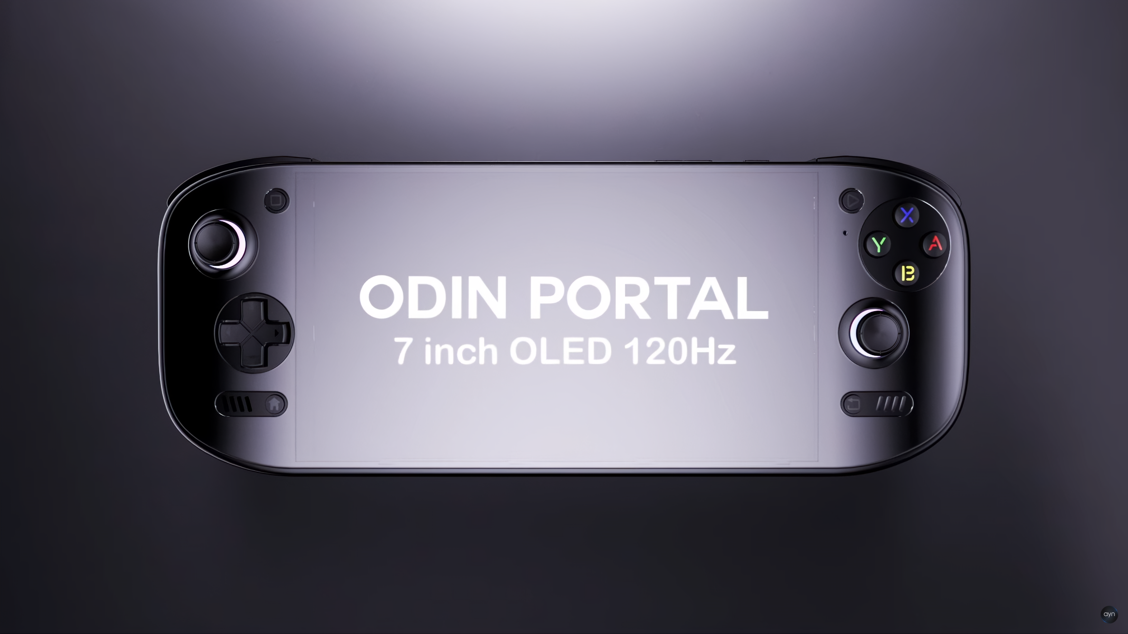 Portal Ayn Odin 2: Console portátil listado no Indiegogo com tela
