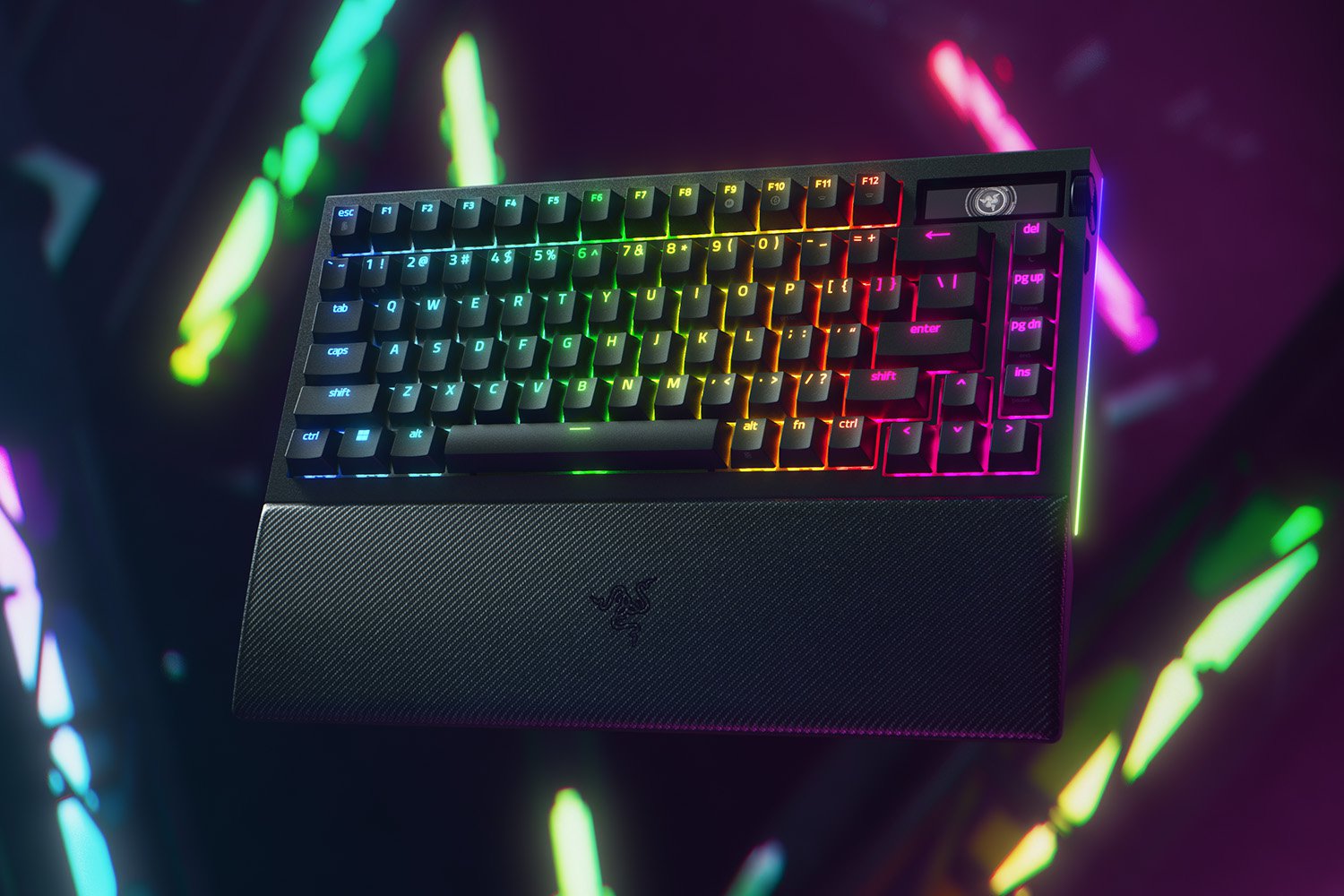 Novo teclado mecânico Razer BlackWidow V4 Pro 75% lançado com