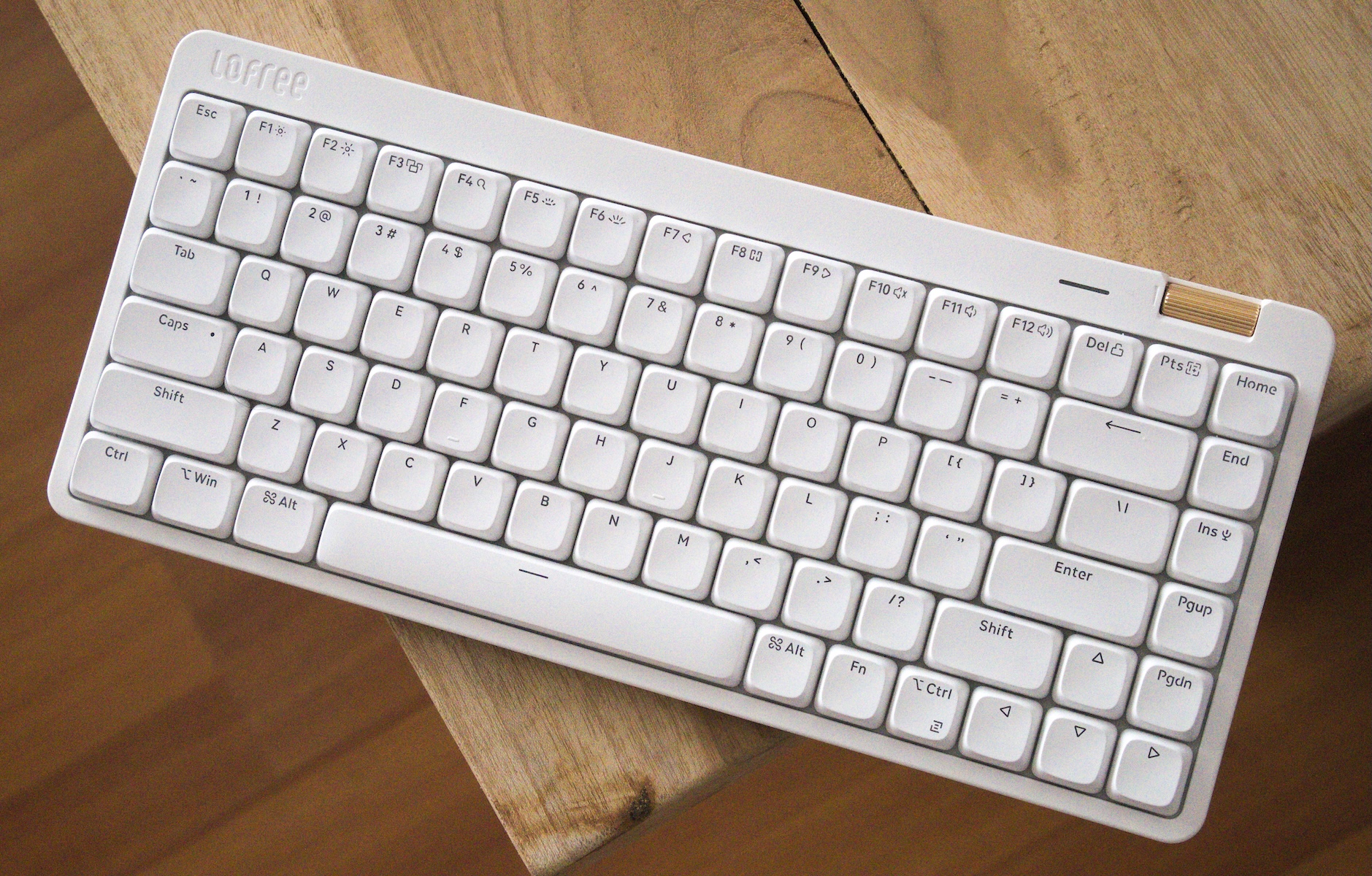Análise do teclado mecânico Lofree Flow Lite: Excelente design de