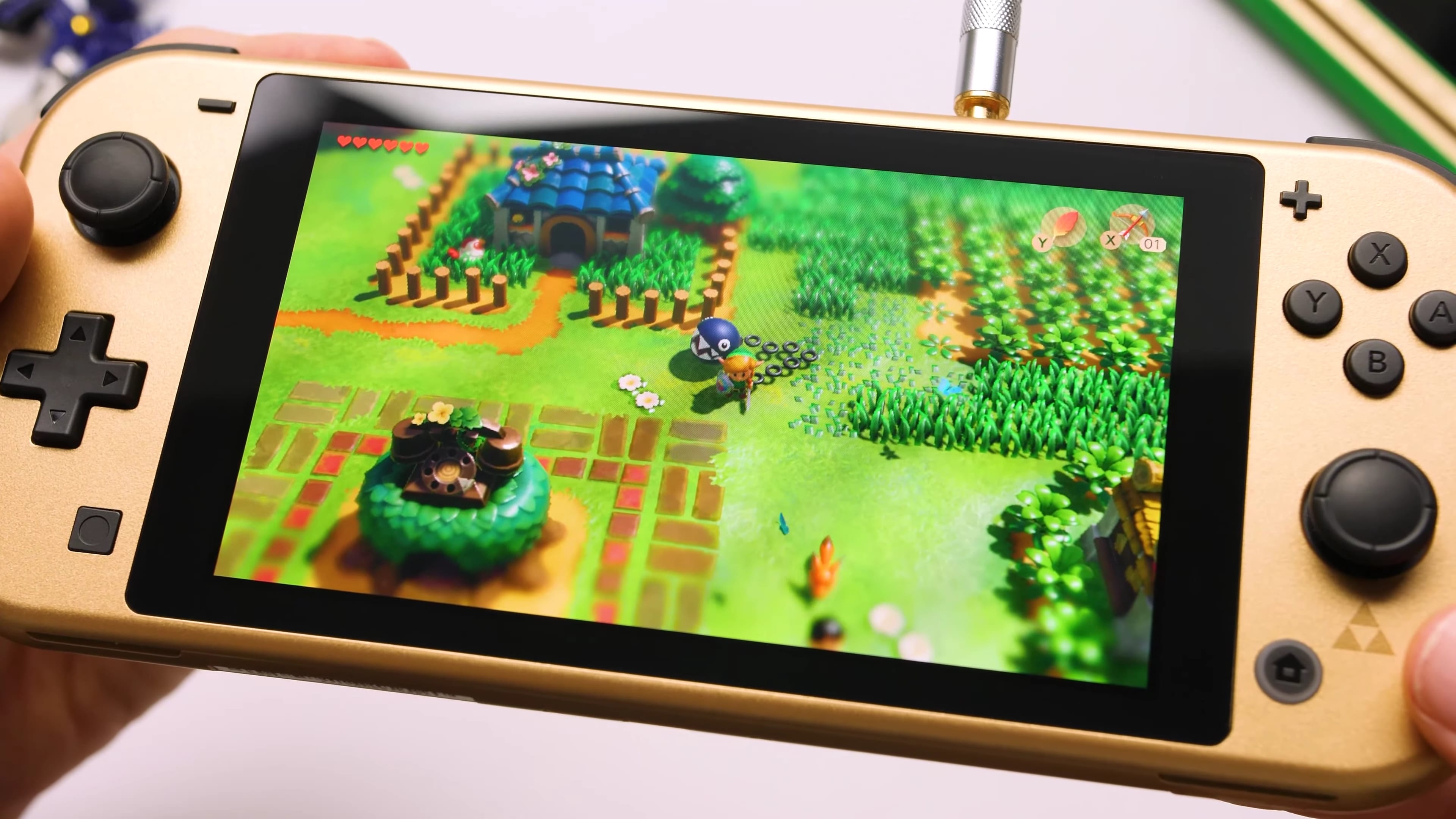 Edição especial do Hyrule Switch Lite recebe o melhor tratamento